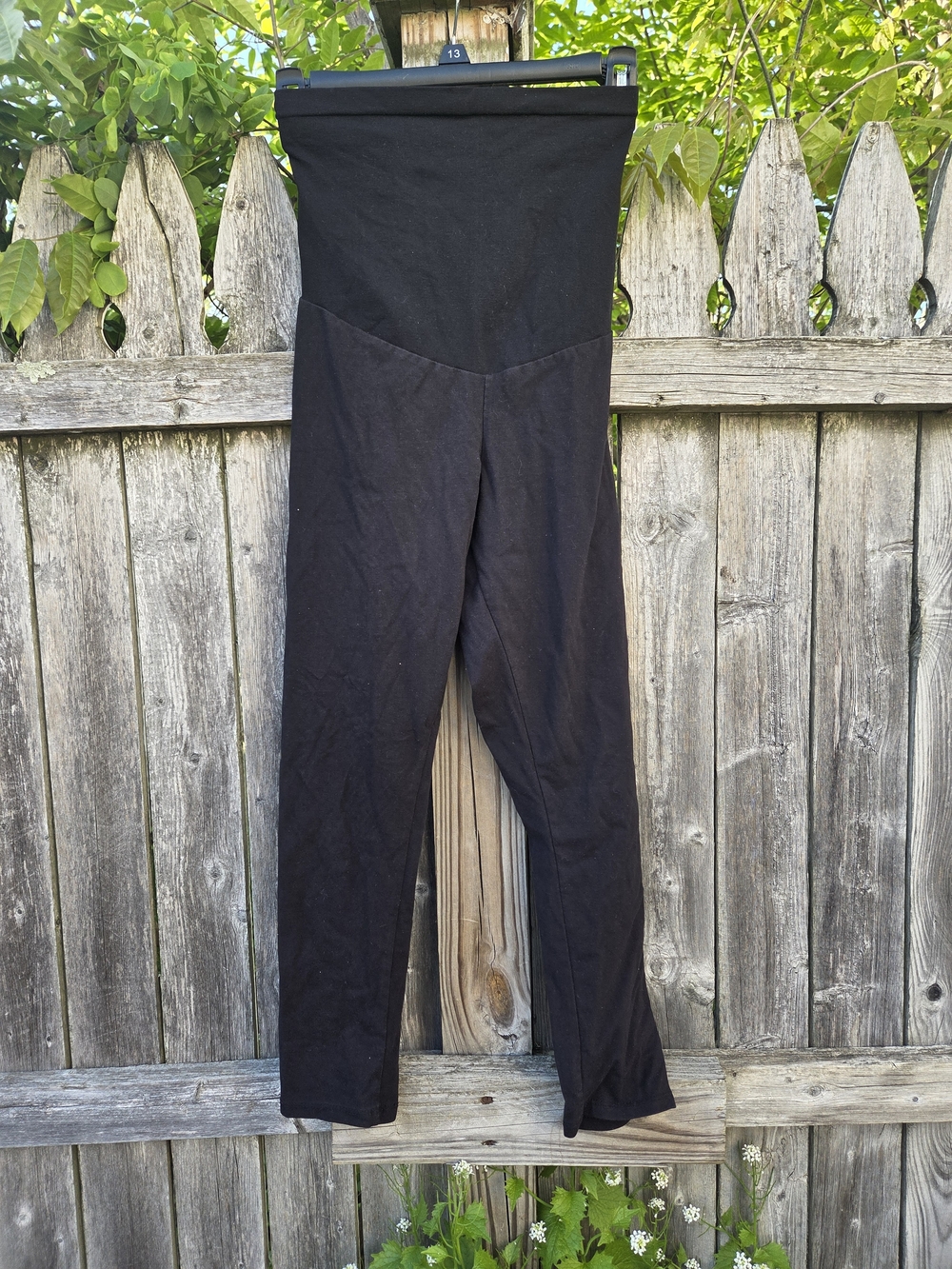 Motherhood Maternity Black Full-Panel Maternity Leggings